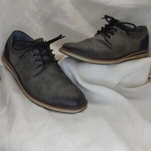 Sonoma Good for Life Men's Freer Gray Lace Up Dress/Casual Shoes 9.5 Medium